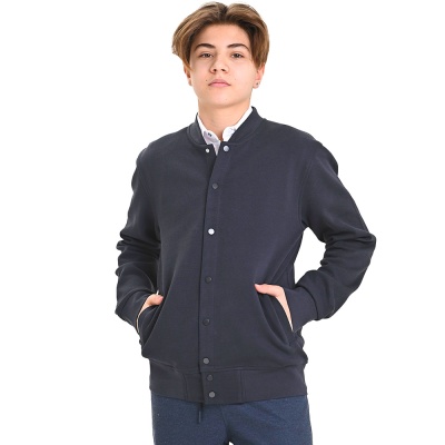 Жакет бомбер школьный для мальчика Cegisa 4836 темно-синий 1 Жакет бомбер школьный для мальчика Cegisa 4836 темно-синий 1